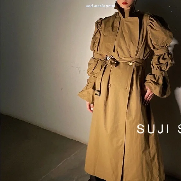 Trench long coat